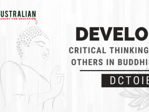 DEVELOP CRITICAL THINKING IN OTHER IN BUDDHISM